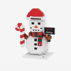 FOCO Georgia Bulldogs BRXLZ Snowman